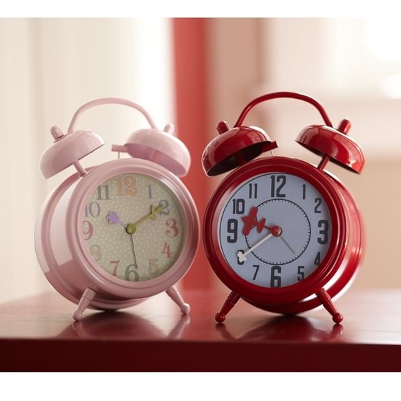 pottery barn kids Red Airplane Desktop Clock - Picture 11 of 12